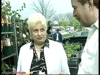 chubby german mature picked employ c queue up anal